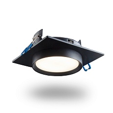 Встраиваемый светильник Datts B&W GХ53 2112 BK