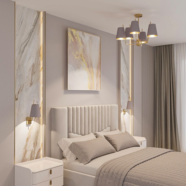 Подвесная люстра Eurosvet Topanga 60173/6 латунь a069017 изображение 6 Подвесная люстра Eurosvet Topanga 60173/6 латунь a069017 Фото № 6