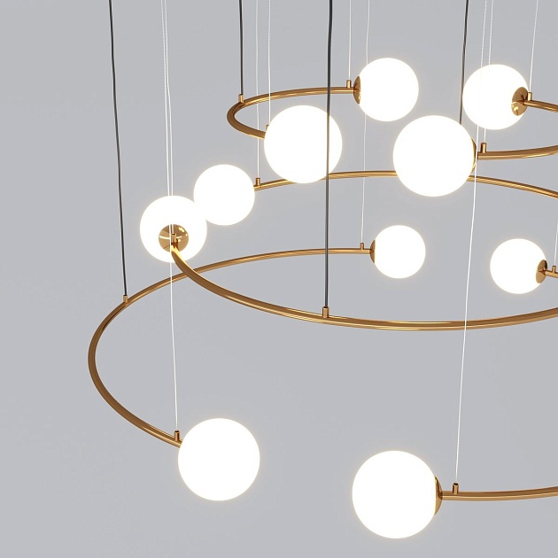 Подвесная люстра Bogates Brook 359/12 латунь Фото № 4