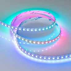 Светодиодная лента Arlight 13W/m 96LED/m 5060SMD разноцветный 5М SPI-B96-10mm 12V 037868 1