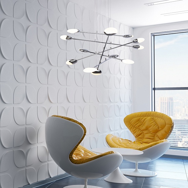 Подвесная светодиодная люстра Gerhort G61295/12CR изображение 2 Подвесная светодиодная люстра Gerhort G61295/12CR Фото № 2