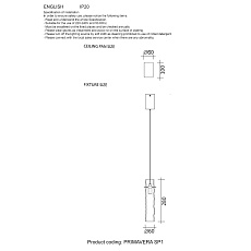 Подвесной светильник Crystal Lux Primavera SP1 Gold 1