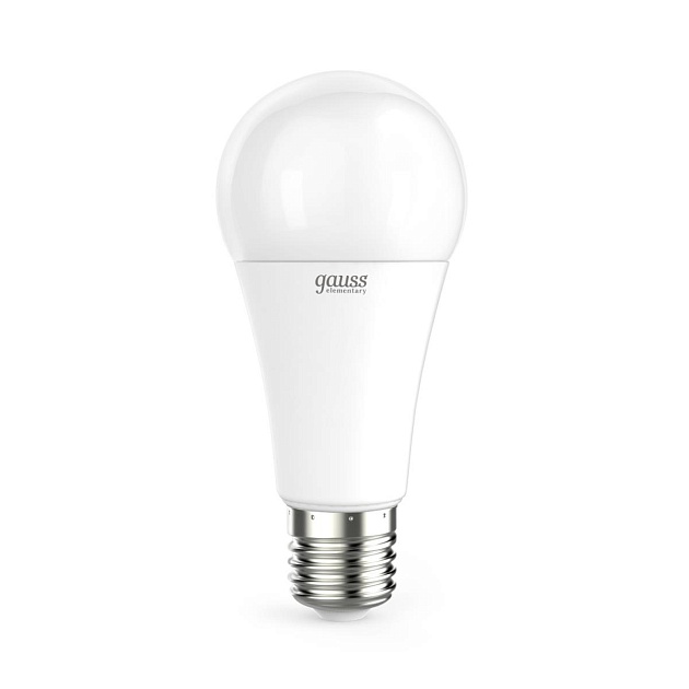 Лампа светодиодная Gauss E27 20W 4100K матовая 23229 изображение 1 Лампа светодиодная Gauss E27 20W 4100K матовая 23229 Фото № 1