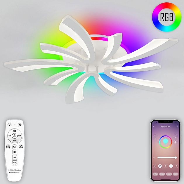 Потолочная люстра Natali Kovaltseva LED LAMPS 81406 Фото № 1