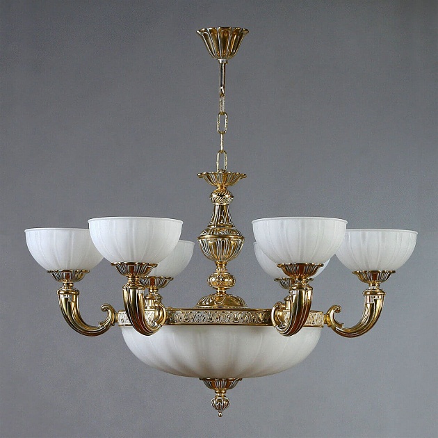 Подвесная люстра Ambiente Lugo 8539/6 WP Фото № 1