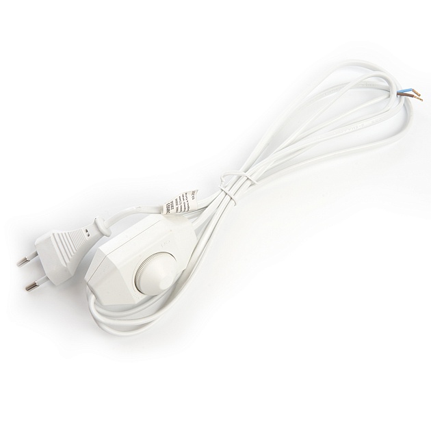 Сетевой шнур с диммером Feron DM103200W 23056 изображение 1 Сетевой шнур с диммером Feron DM103200W 23056 Фото № 1