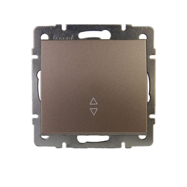 Выключатель проходной Lezard Rain бронза 703-3188-105 изображение 1 Выключатель проходной Lezard Rain бронза 703-3188-105 Фото № 1