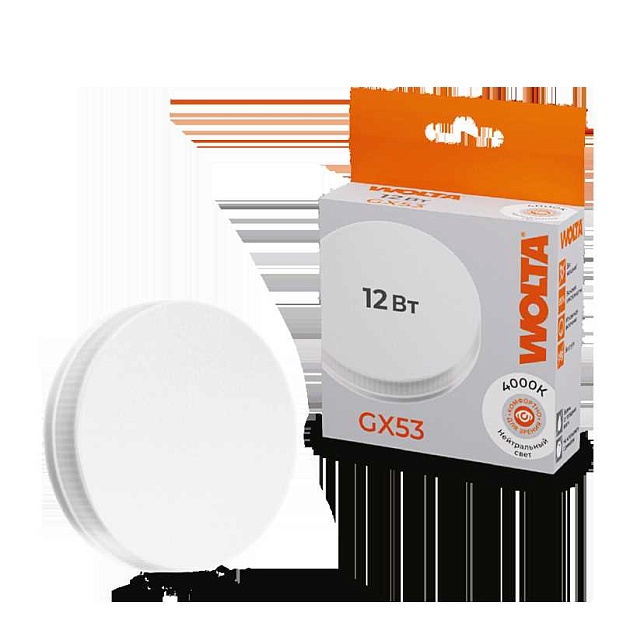 Светодиодная лампа WOLTA 25S75R12GX53 Фото № 1