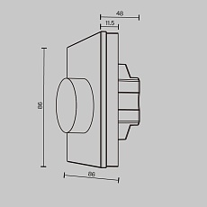 Панель управления Maytoni Lighting control 711028 1