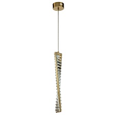 Подвесной светодиодный светильник Indigo FRIZZANTE 12015/1P Brass V000043L 1