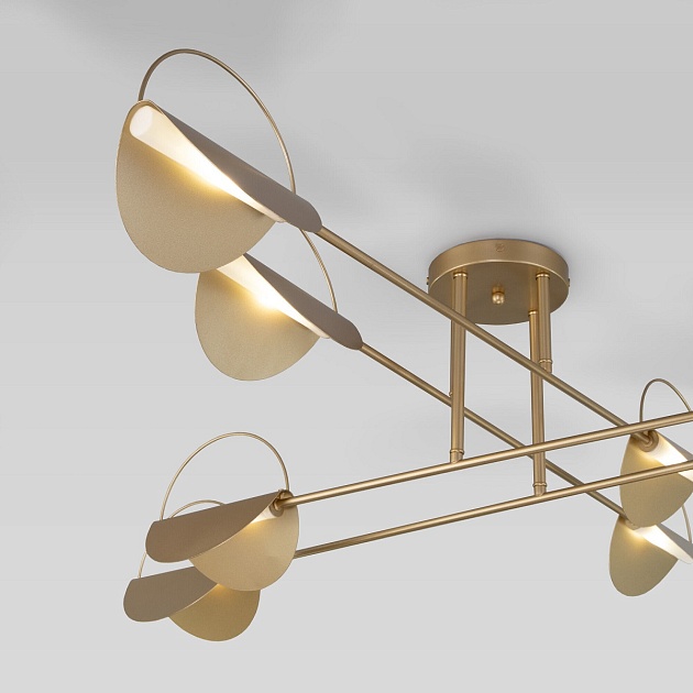 Потолочная люстра Eurosvet Grazia 70148/8 золото Фото № 3