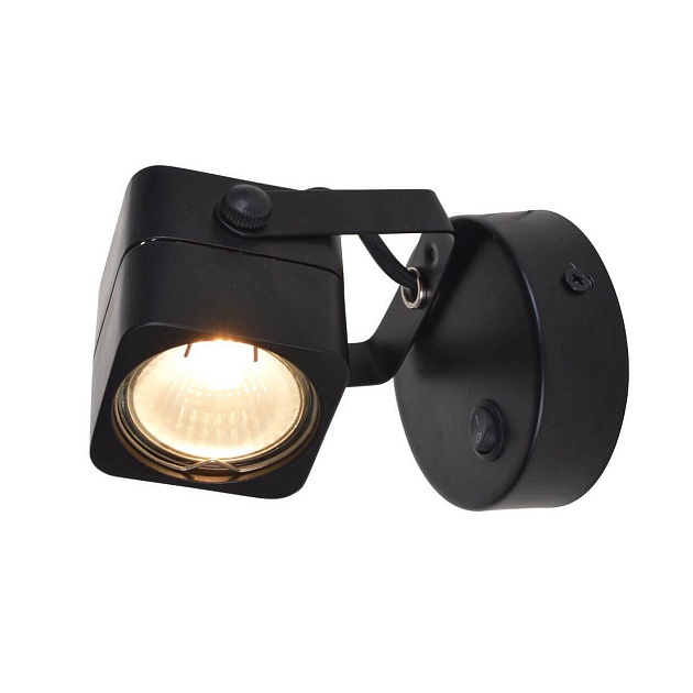 Спот Arte Lamp Lente A1314AP-1BK Фото № 1