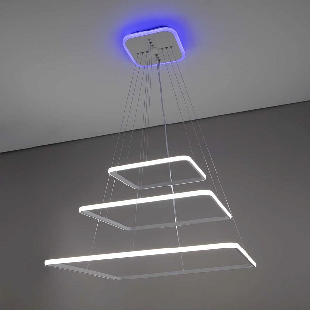 Подвесная светодиодная люстра Citilux Неон Смарт CL731AK110E Фото № 8