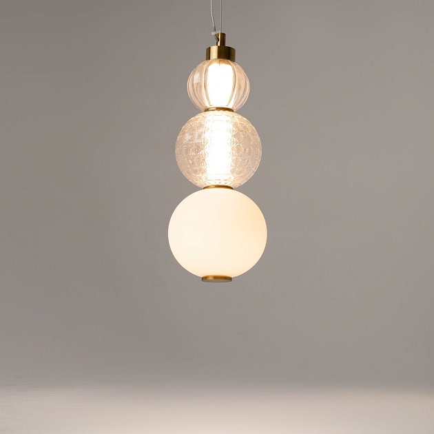 Подвесной светодиодный светильник Maytoni Collar P069PL-L16G3K изображение 7 Подвесной светодиодный светильник Maytoni Collar P069PL-L16G3K Фото № 7