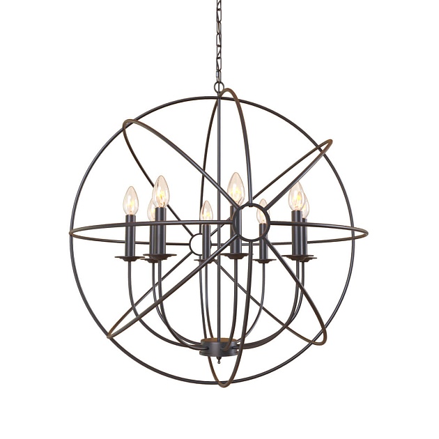 Подвесная люстра Loft IT Foucaults Orb Loft1192-8 изображение 5 Подвесная люстра Loft IT Foucaults Orb Loft1192-8 Фото № 5