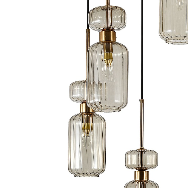 Подвесная люстра Escada Gloss 1141/5S Beige Фото № 2