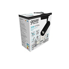 Трековый светодиодный светильник Gauss Track Light Led TR073 1
