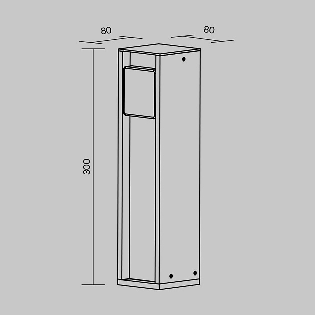 Уличная розетка Maytoni Socket O459FL-GF01SC изображение 6 Уличная розетка Maytoni Socket O459FL-GF01SC Фото № 6