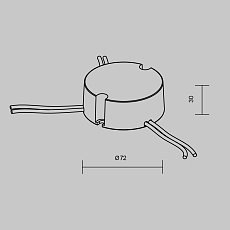 Источник тока Maytoni Lighting control 721032 1