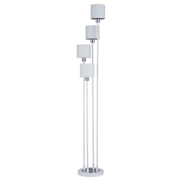 Торшер Escada Denver 1109/4 White/Silver Фото № 1
