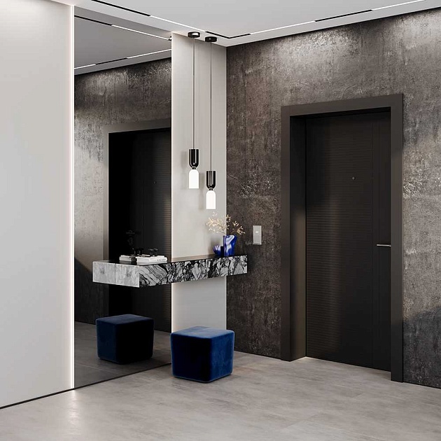 Датчик движения встраиваемый Voltum S70, (сталь) VLS070505 Фото № 7