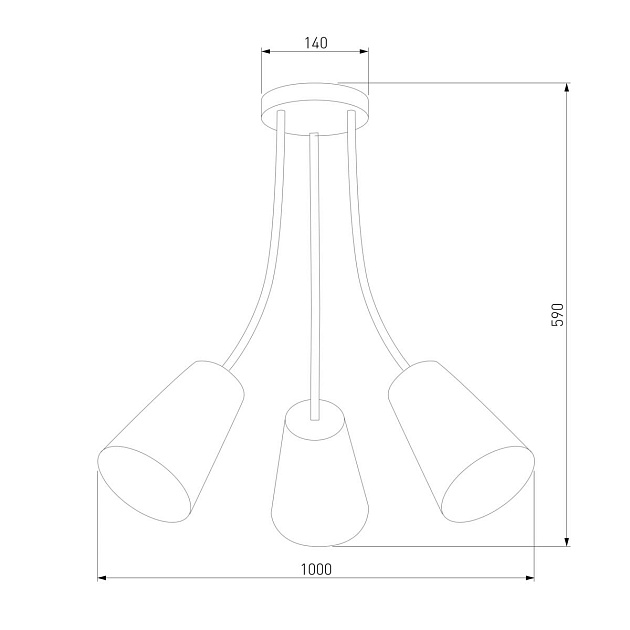 Потолочная люстра TK Lighting 1711 Wire Kids изображение 2 Потолочная люстра TK Lighting 1711 Wire Kids Фото № 2