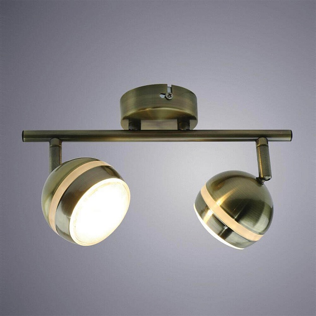 Светодиодный спот Arte Lamp Venerd A6009PL-2AB Фото № 2