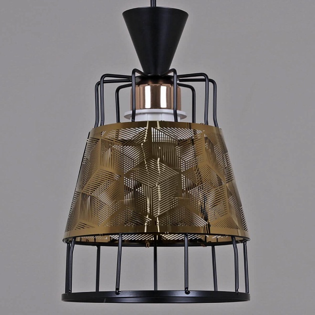 Подвесная люстра Reluce 02511-0.9-03 BK изображение 2 Подвесная люстра Reluce 02511-0.9-03 BK Фото № 2