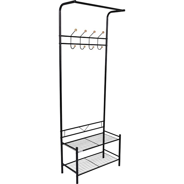 Гардеробная вешалка AksHome Maya черный, металл 77652 Фото № 1