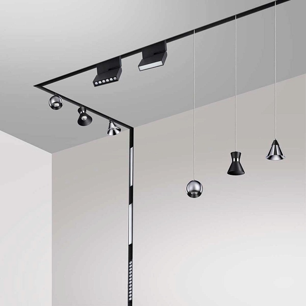 Трековый низковольтный светодиодный светильник Novotech Shino Flum 358423 Фото № 5