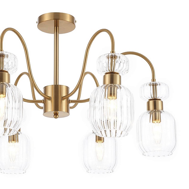 Потолочная люстра Escada Gloss 1141/6PL Clear Фото № 5