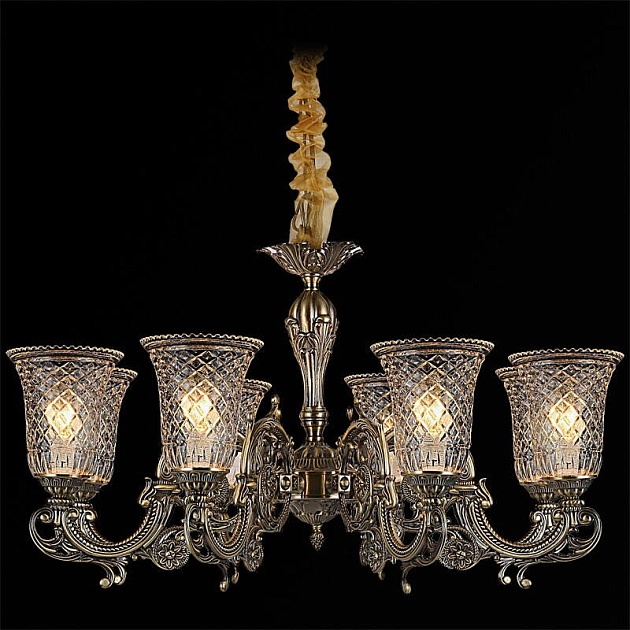 Подвесная люстра Illumico IL7287-8P-48 AB изображение 1 Подвесная люстра Illumico IL7287-8P-48 AB Фото № 1