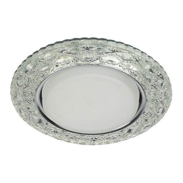 Встраиваемый светильник ЭРА LED с подсветкой DK LD24 SL/WH Б0029631 Фото № 1