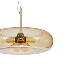 Подвесной светильник Indigo Leggero 11062/3P Amber V000540 1