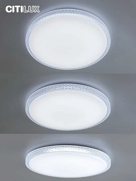 Потолочный светодиодный светильник Citilux Альпина Смарт CL718A80G Фото № 17