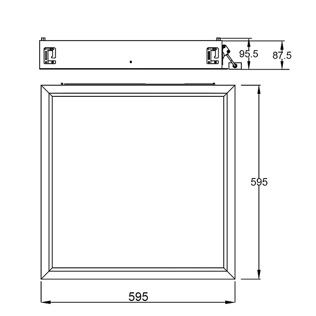 Встраивамое светодиодное окно Mantra BLUE SKY 9095 изображение 6 Встраивамое светодиодное окно Mantra BLUE SKY 9095 Фото № 6