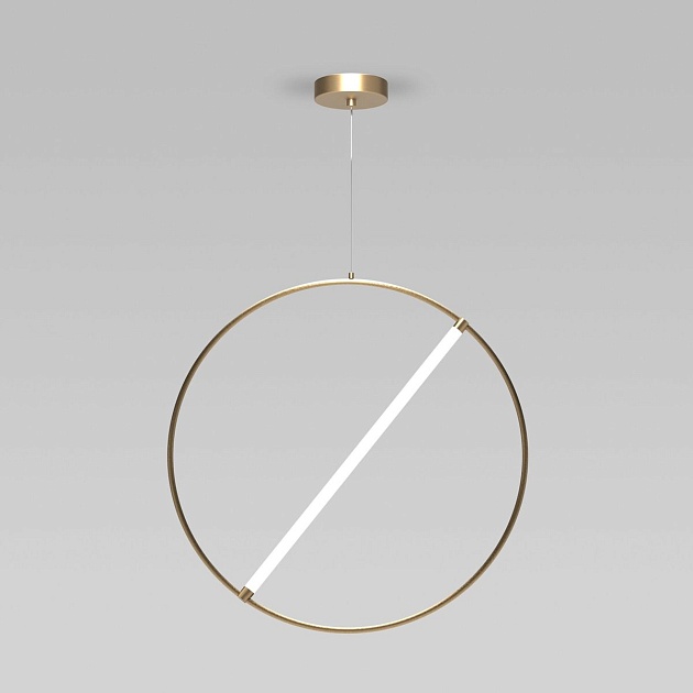 Подвесной светодиодный светильник Eurosvet Element 90282/1 бронза Фото № 1