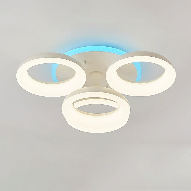 Потолочная светодиодная люстра Citilux Паркер Смарт CL225A140E Фото № 10