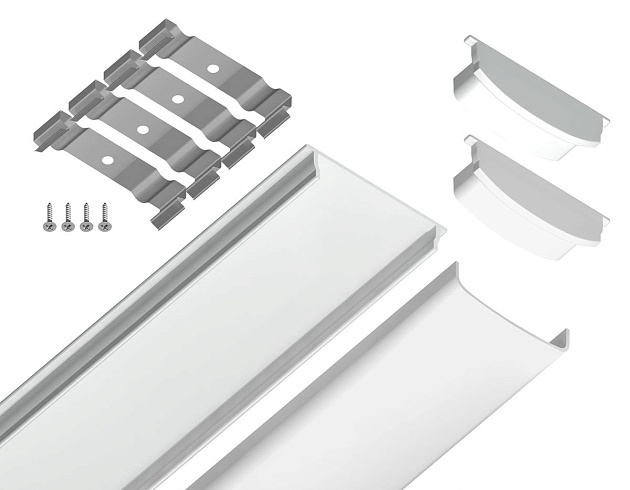 Профиль с рассеивателем Ambrella Illumination GP1600WH Фото № 8