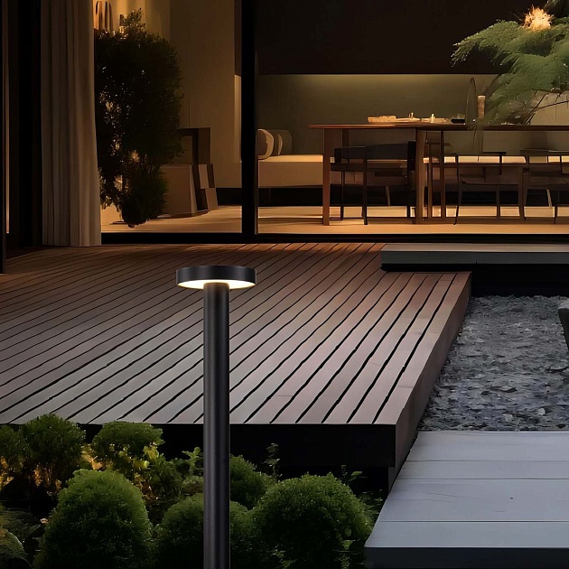 Уличный светодиодный светильник Favourite Grybas 4640-1F изображение 4 Уличный светодиодный светильник Favourite Grybas 4640-1F Фото № 4