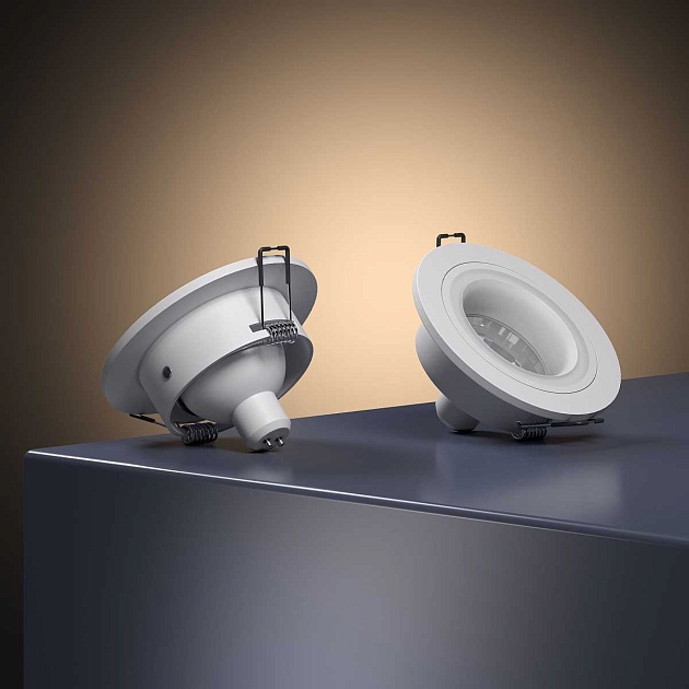 Встраиваемый светильник Elektrostandard 1081/1 MR16 белый a047716 Фото № 3