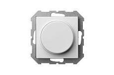 Диммер поворотно-нажимной Liregus Epsilon белый 28-0141 1