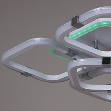 Потолочная светодиодная люстра Reluce 06321-3.3-05 WH+CR (RGB) 3