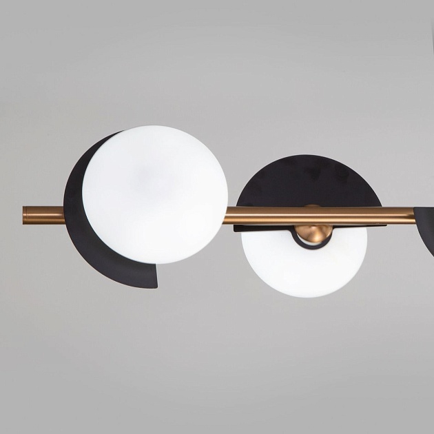 Подвесной светильник Eurosvet Moity 70149/6 черный/латунь Smart Фото № 3