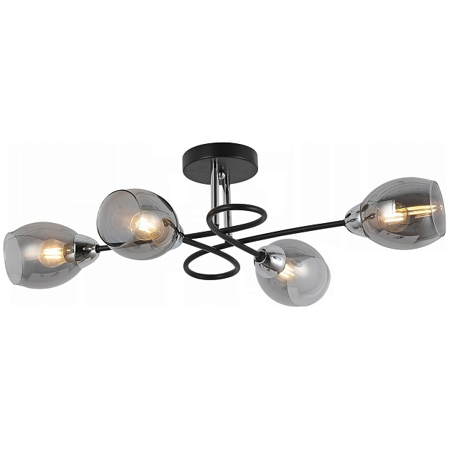 Потолочная люстра Illumico IL8263-4COU-79 BK CR Фото № 1