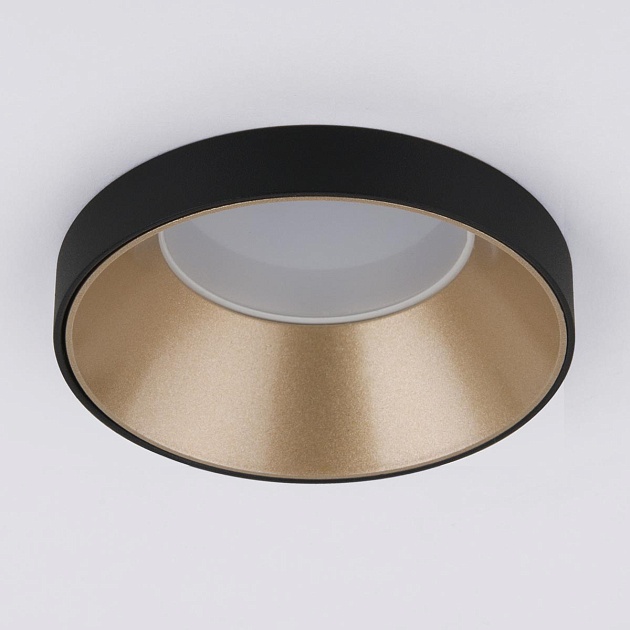 Встраиваемый светильник Elektrostandard 112 MR16 золото/черный a053341 изображение 2 Встраиваемый светильник Elektrostandard 112 MR16 золото/черный a053341 Фото № 2