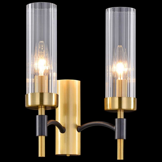 Бра ILLUMICO IL5177-2WLS-29 BRASS TUBO Фото № 1