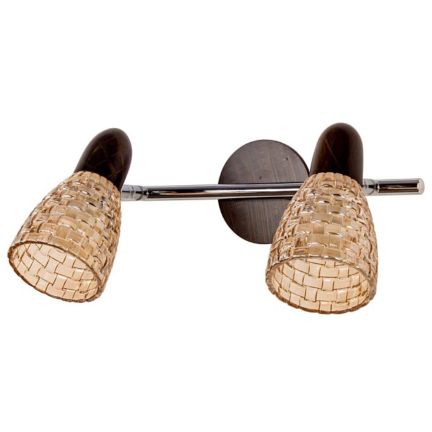 Спот ЭкономСвет 12681/2B CH+WENGUE TEA Фото № 1