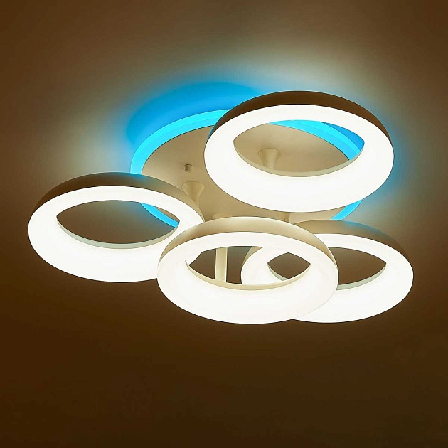 Потолочная светодиодная люстра Citilux Паркер Смарт CL225A140E Фото № 5