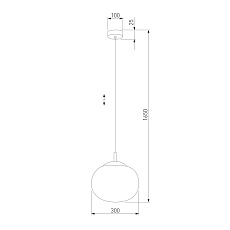 Подвесной светильник TK Lighting 4677 Vibe 1